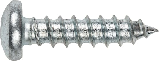 #10X2 SMS (TAPPING) SCREW PAN RB ZN