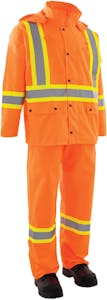 3 Piece Rain Suit Orange - M