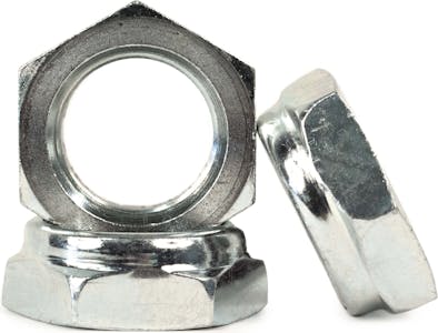 1-14 UNF JAM NYLON LOCKNUT GR2 ZN