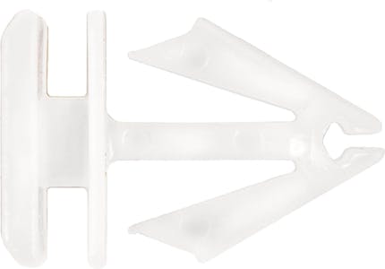 CHRYSLER MOULDING CLIP-WHITE NYLON