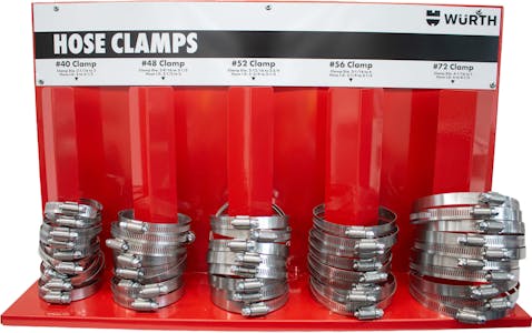 HOSECLAMP ASST-BAND 1/2" #40 TO #72-51 PCS
