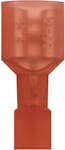 18-22FULLY INSULATED.FEM.SPADE RED 1/4"(M6.3)