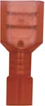 18-22 FULLY INS FEM SPADE RED CONN 1/4"(M6.3)