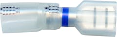 CLEAR WINDOW HTSHRK FULL-INSUL FEM 16-14AWG , BLUE