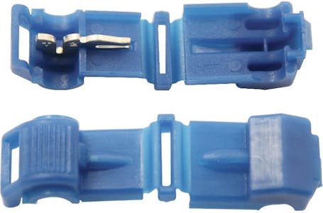 16-14 BLUE TAP CONNECTOR 1/4" FITS 555.9521