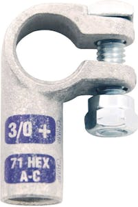 3/0 RIGHT ELBOW LEAD PLTD POS PURPLE