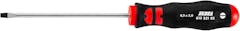 Slotted screwdriver round blade 0.5X3X80