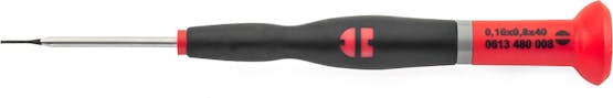 Precision screwdriver slt Black tip 0.40X2.0X60