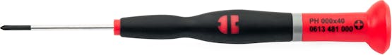 Precision screwdriver Black tip PREC-PH00X40