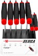 T-Handle Torx Screwdriver Set with Side Tip, 7 Pieces