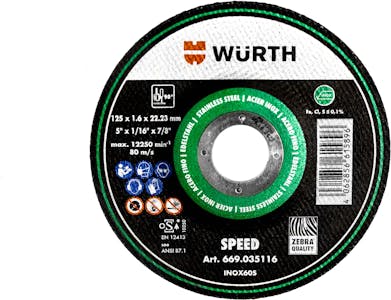 SPD CUT DISC SS 5" X 1/16" X 7/8" T27