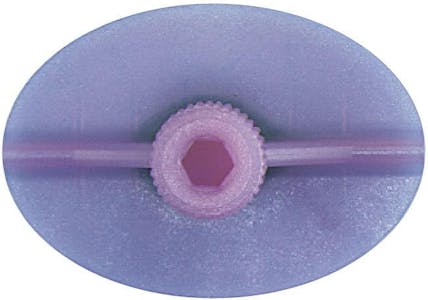 ADAPTER PURPLE-OVAL-FLEX 10PK