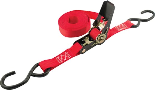 1"X15' 500LB RATCHET STRAP