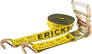 Ratchet Strap with J-Hook 2 in x 30 ft