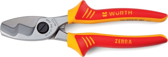 Cable Cutters-Pliers-Dual Blade-Insulated-L210MM-ZEBRA