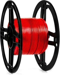 WIRE 0.75MM2 (18GA) RED