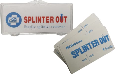 Splinter Remover Sterile - 10/pack