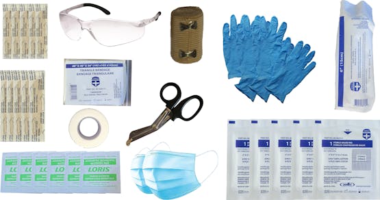 First Aid Kit British Columbia Basic Metal
