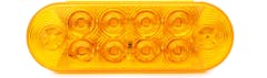 OVAL STOP/TURN TAIL LIGHT 10 DIODE AMBER