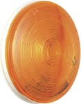 INCANDESCENT ROUND SEALED LAMP 4" AMBER*