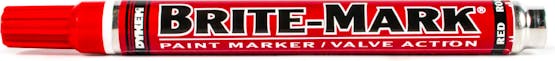 BRITE-MARK PERM. PAINT MARKER RED