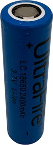 BATTERY LITHIUM 3.7V #18650 FOR WNDSHLD UV LIGHT
