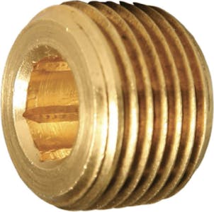 118-B PIPE PLUG HEX SUNK 1/4P