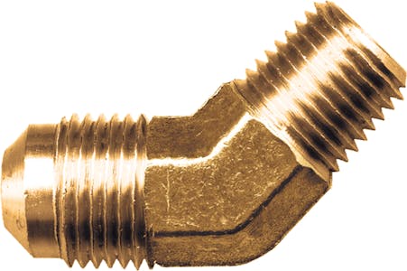 54-4B FLARE MALE 45ELBOW 45DEG 1/4T X 1/4MPT
