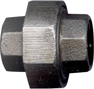 BLACK IRON FIT. UNION 1 1/4"*