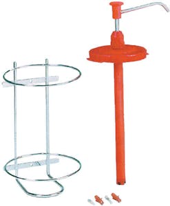 PUMP w/ WALL MOUNT FOR HAND CLEANER 893.9000/905