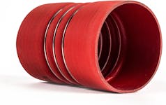 HOSE CHARGE AIR COOLERS (CAC) 4" X 6"L RED (HOT)