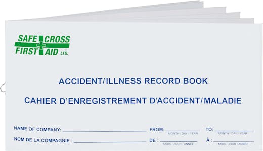ACCIDENT/ILLNESS RECORD BOOK