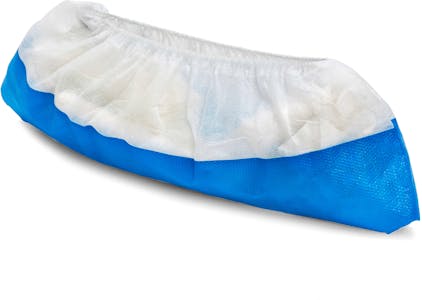 DISPOSABLE OVERSHOE WITH WALKING SOLE
