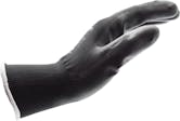 Black PU Protective Gloves