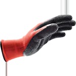 Red Latex Protective Gloves