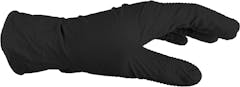 PREMIUM WEIGHT TEXTURE BLACK NITRILE GLOVES M