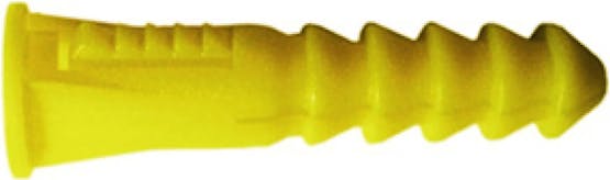#6-8 X 3/4 PLSTC CONCRETE ANCHOR, YEL