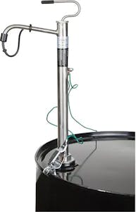 FM APPROVED PULL TYPE DRUM PUMP 55 GA