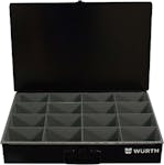 16 COMPARTMENT DRAWER BLACK (0966100018) empty