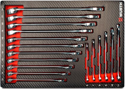 System assortment 4.4.1- combination wrench 17pc