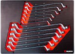 Double-End Box Wrench 12pc Metric System Assortment