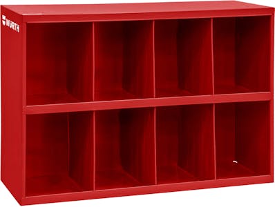 8 COMPARTMENT BIN, 12IN DEEP