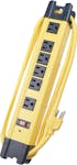 6 Outlet Metal Power Strip  Surge Protection