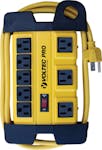 8 Outlet Metal Power Strip  Surge Protection