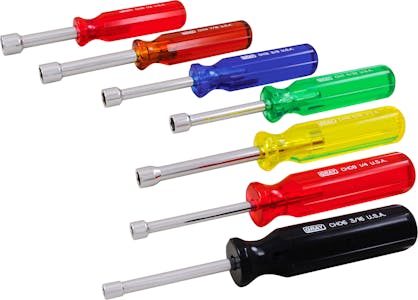 NUT DRIVER SET IMPERIAL 7PC (3/16"-1/2")
