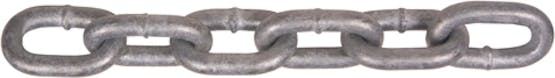Hot-Dipped Galvanized Chains 3/16 GR30 150FT