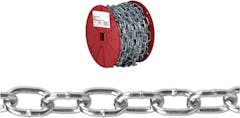 Passing Link Chain 2/0 50FT 450LB Carbon Steel ZP