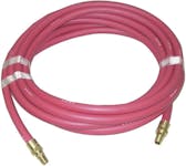 RGP-6RED PREM EPDM AIR HOSE WITH ENDS 3/8ID 50FT