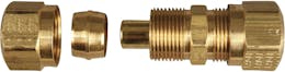 Brass Push-To-Connect DOT Air Brake Fittings