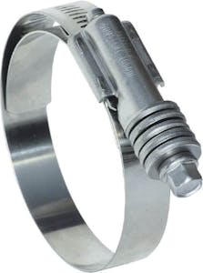 CONSTANT TORQUE CLAMP 2.5" SS BAND AND SCREW